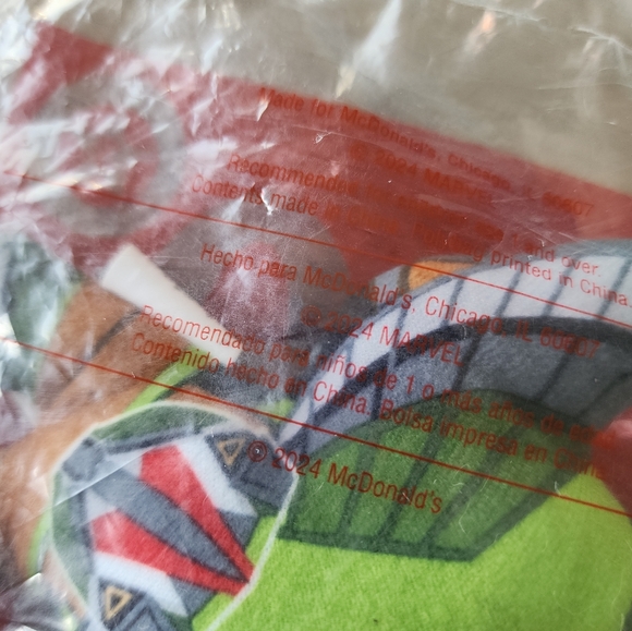 SOLD ●Marvel Falcon Captian America Brave New World McDonalds Happy Meal Toy NWT - Picture 6 of 11